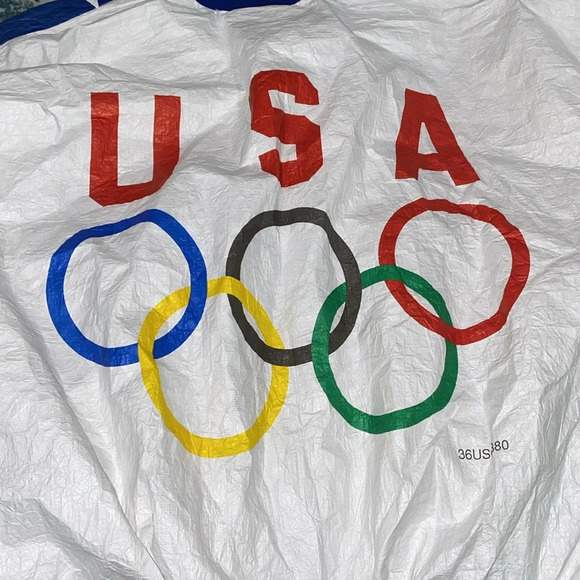 DuPont Tyvek Olympic USA jacket zippered sponsored by General Mills - Picture 13 of 14
